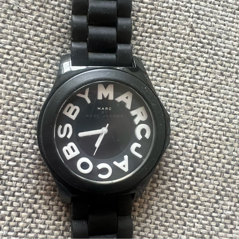 Marc By Marc Jacobs Silicone “Sloan” Watch